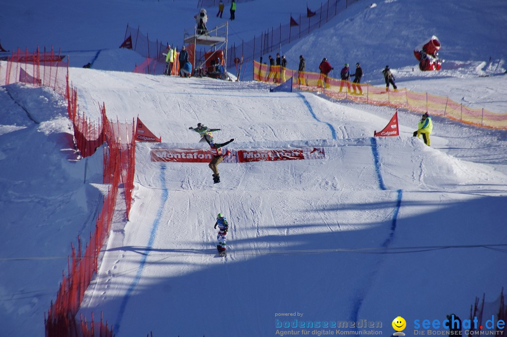 FIS Snowboardcross Weltcup im Montafon: Schruns, 08.12.2013