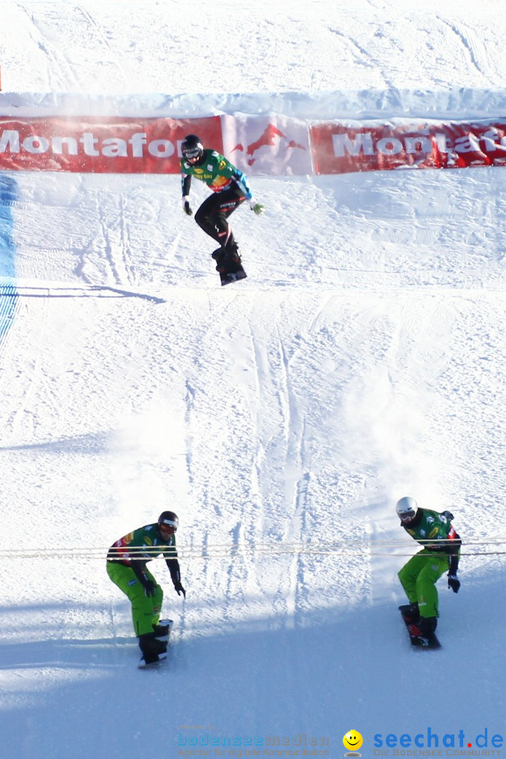 FIS Snowboardcross Weltcup im Montafon: Schruns, 08.12.2013