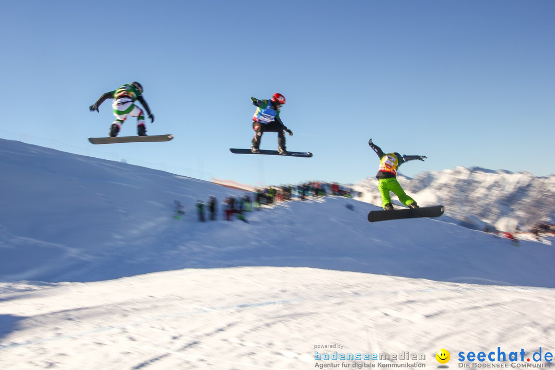 FIS Snowboardcross Weltcup im Montafon: Schruns, 08.12.2013
