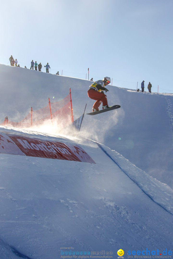 FIS Snowboardcross Weltcup im Montafon: Schruns, 08.12.2013