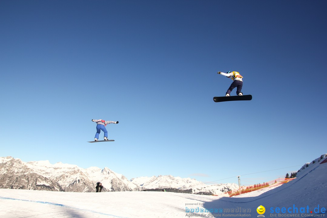 FIS Snowboardcross Weltcup im Montafon: Schruns, 08.12.2013