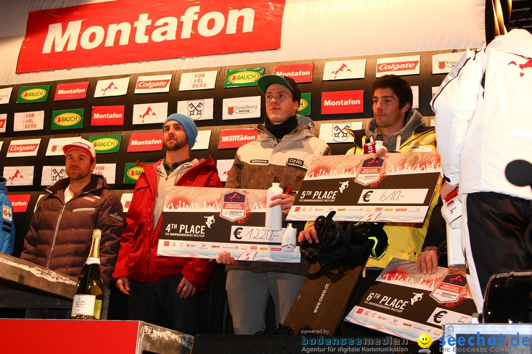 FIS Snowboardcross Weltcup im Montafon: Schruns, 08.12.2013