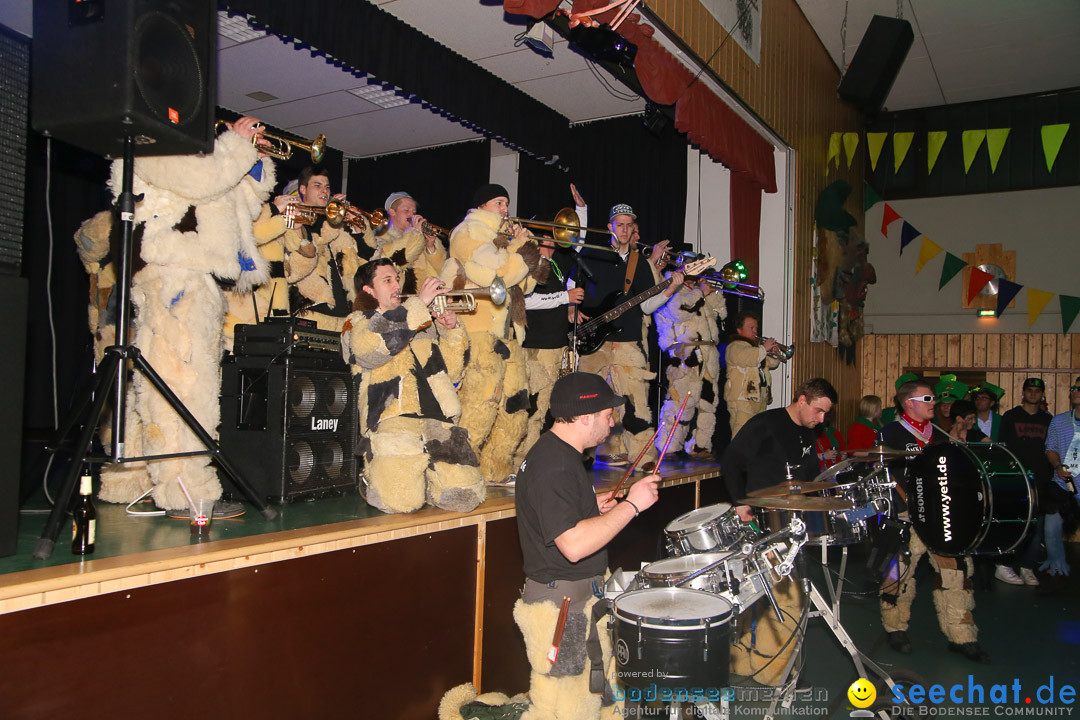 Hugeloh-Ball: Leimbach am Bodensee, 12.01.2014