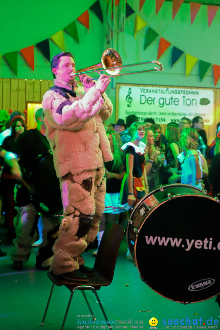 Hugeloh-Ball: Leimbach am Bodensee, 12.01.2014