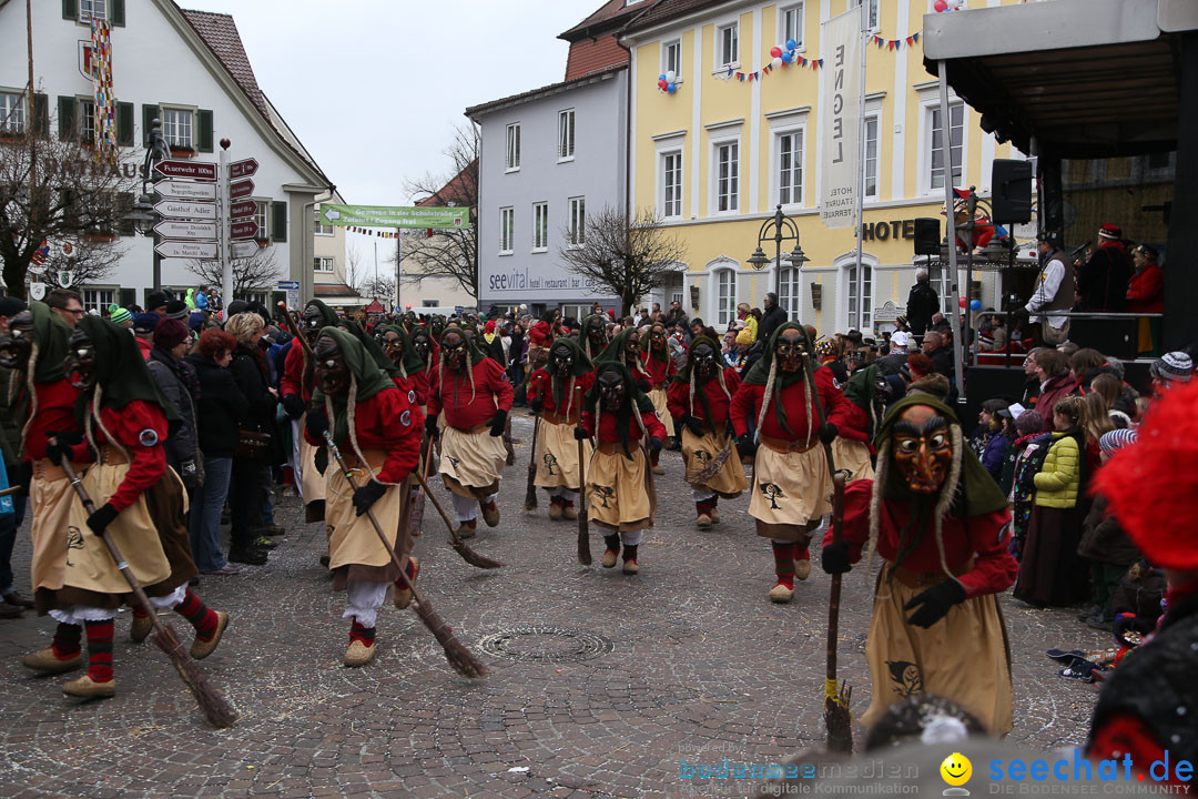 Narrensprung: Langenargen am Bodensee, 19.01.2014