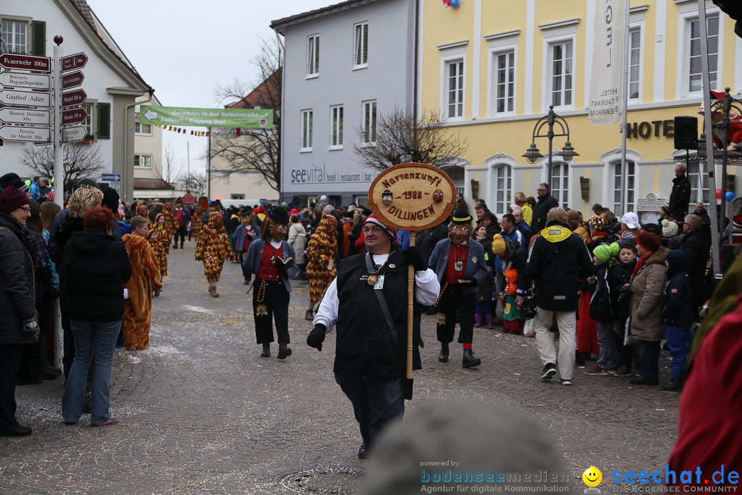 Narrensprung: Langenargen am Bodensee, 19.01.2014