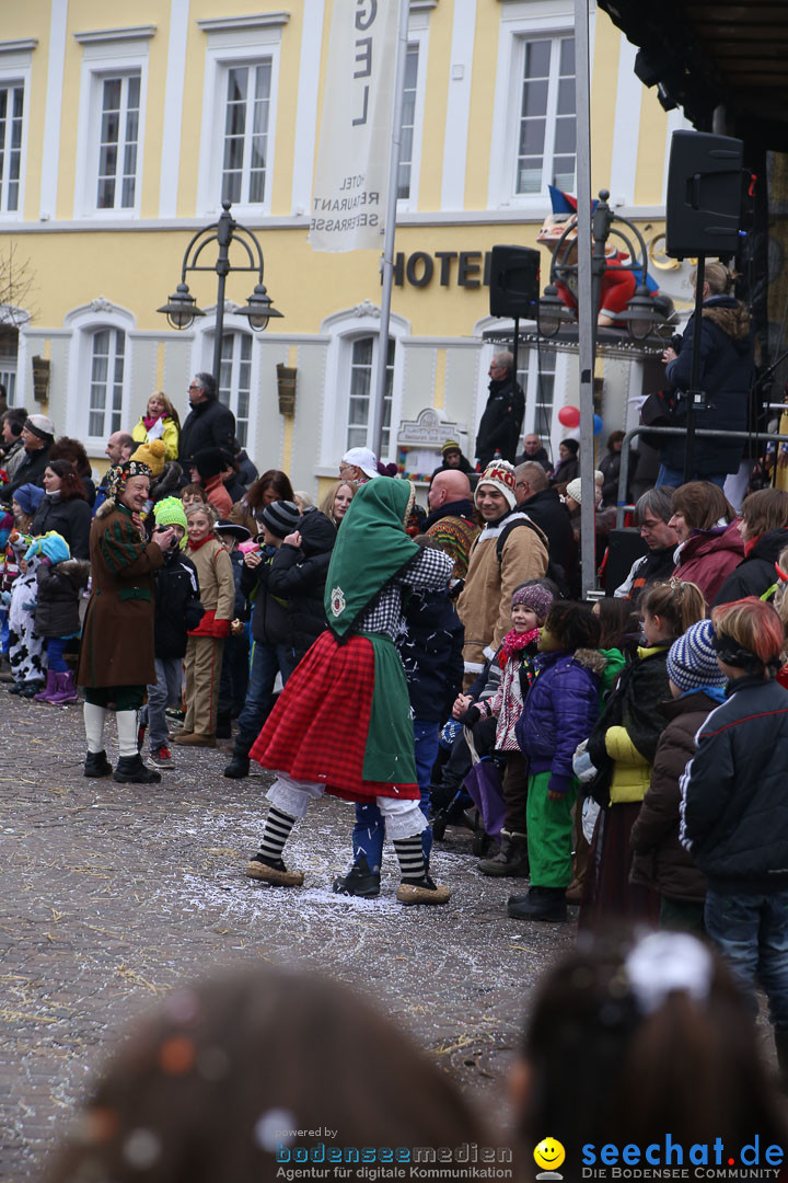 Narrensprung: Langenargen am Bodensee, 19.01.2014