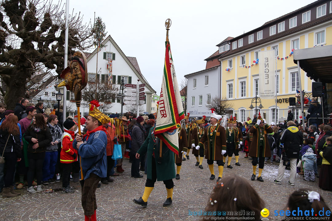 Narrensprung: Langenargen am Bodensee, 19.01.2014