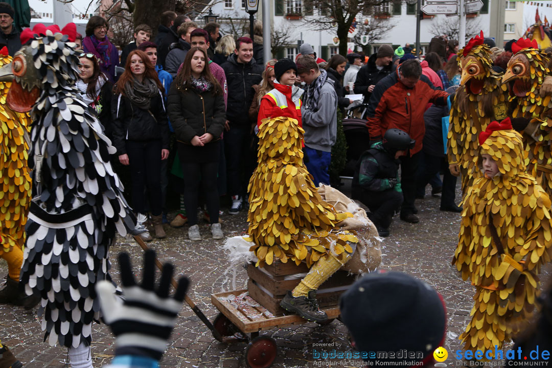 Narrensprung: Langenargen am Bodensee, 19.01.2014