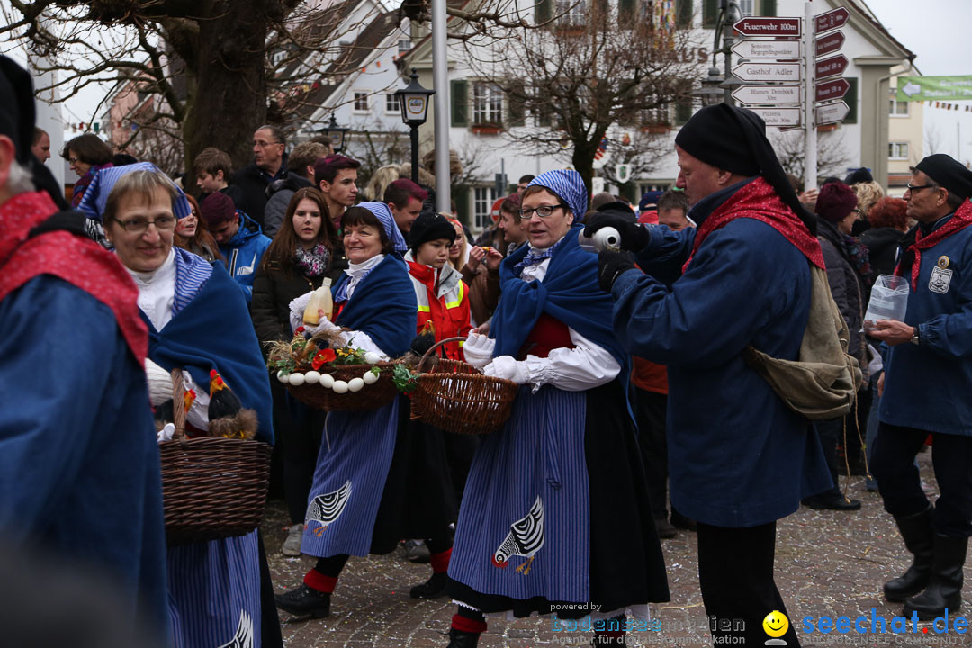 Narrensprung: Langenargen am Bodensee, 19.01.2014