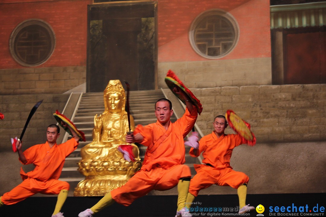 Die Meister des Shaolin Kung Fu: Singen am Bodensee, 21.01.2014