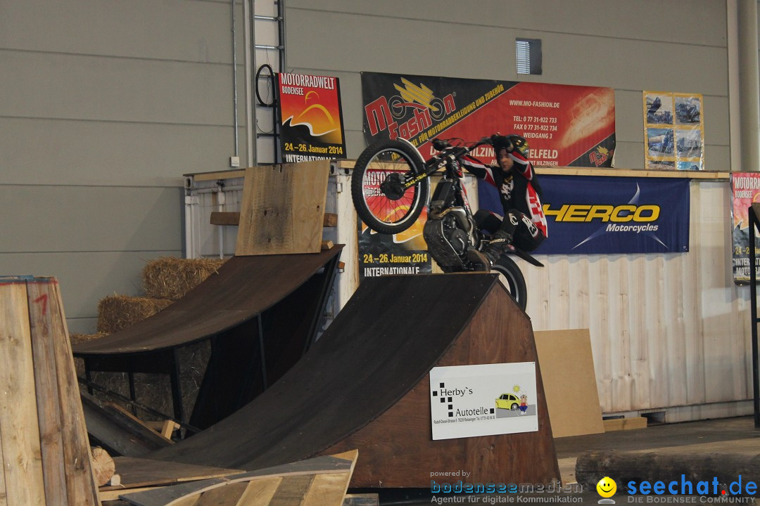 Motorradwelt Bodensee - Internationale Messe: Friedrichshafen, 25.01.2014