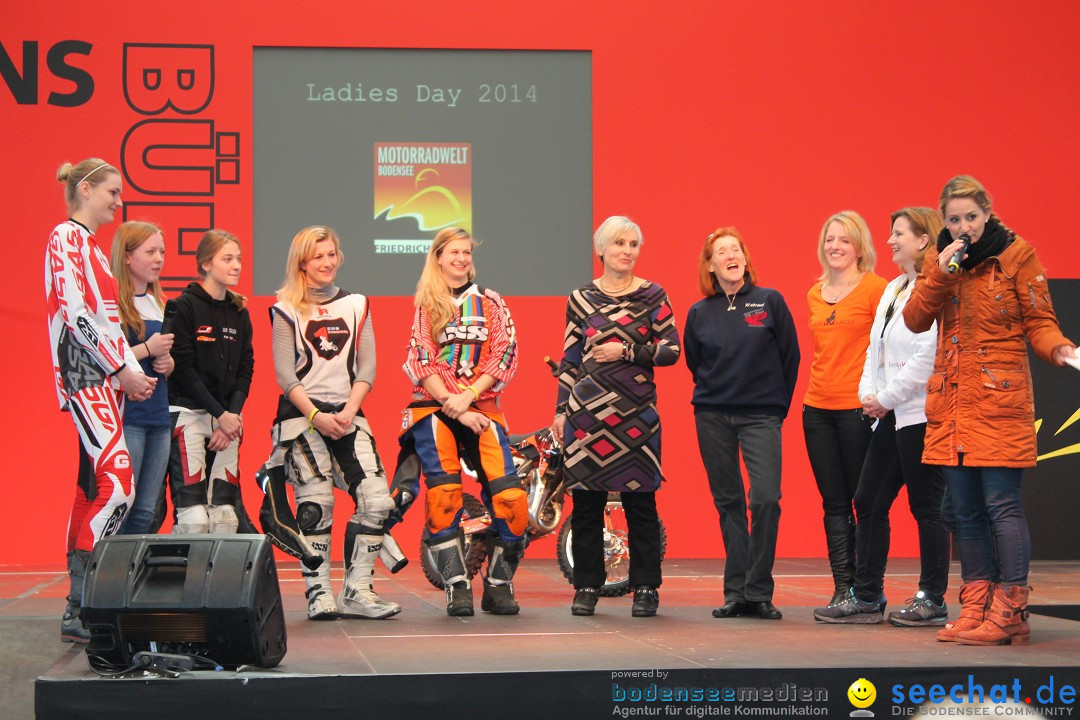 Motorradwelt Bodensee - Internationale Messe: Friedrichshafen, 25.01.2014