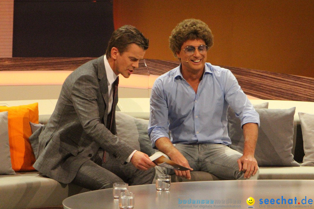 Wetten, dass..? ZDF TV-Show mit Markus Lanz: Karlsruhe, 25.01.2014