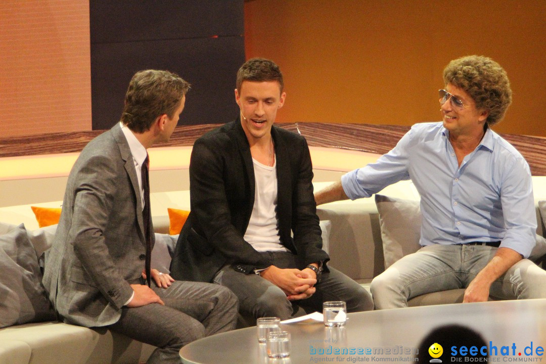 Wetten, dass..? ZDF TV-Show mit Markus Lanz: Karlsruhe, 25.01.2014