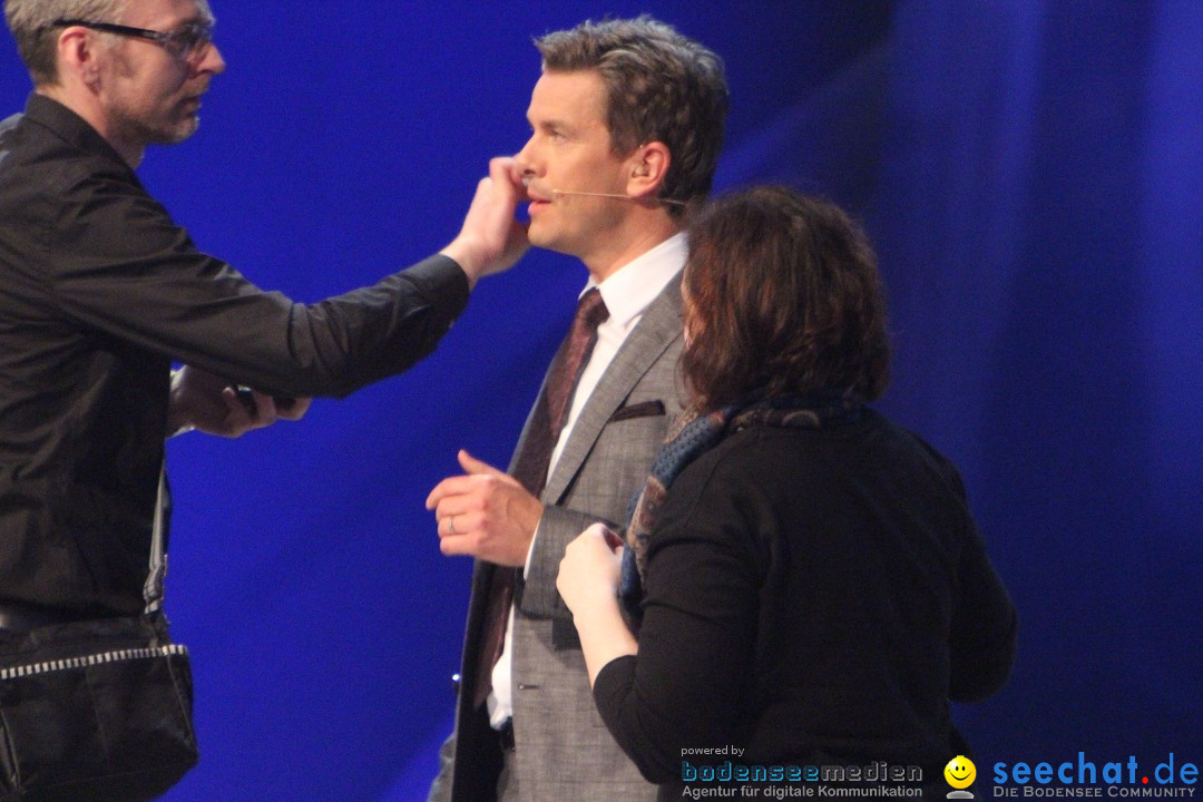 Wetten, dass..? ZDF TV-Show mit Markus Lanz: Karlsruhe, 25.01.2014