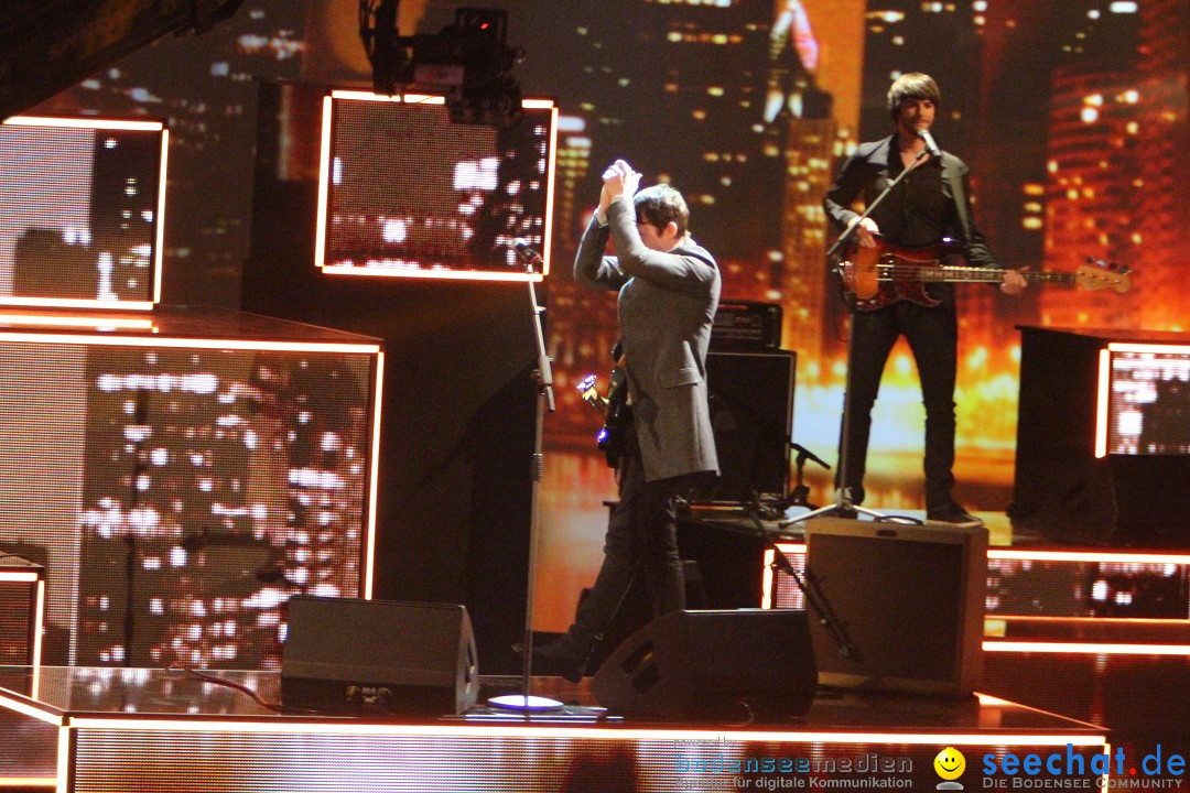 Wetten, dass..? ZDF TV-Show mit Markus Lanz: Karlsruhe, 25.01.2014