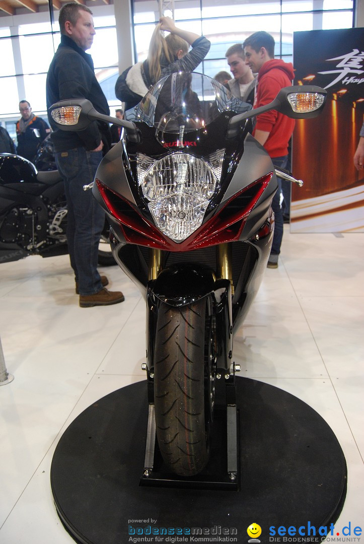 Motorradwelt Bodensee - Internationale Messe: Friedrichshafen, 25.01.2014