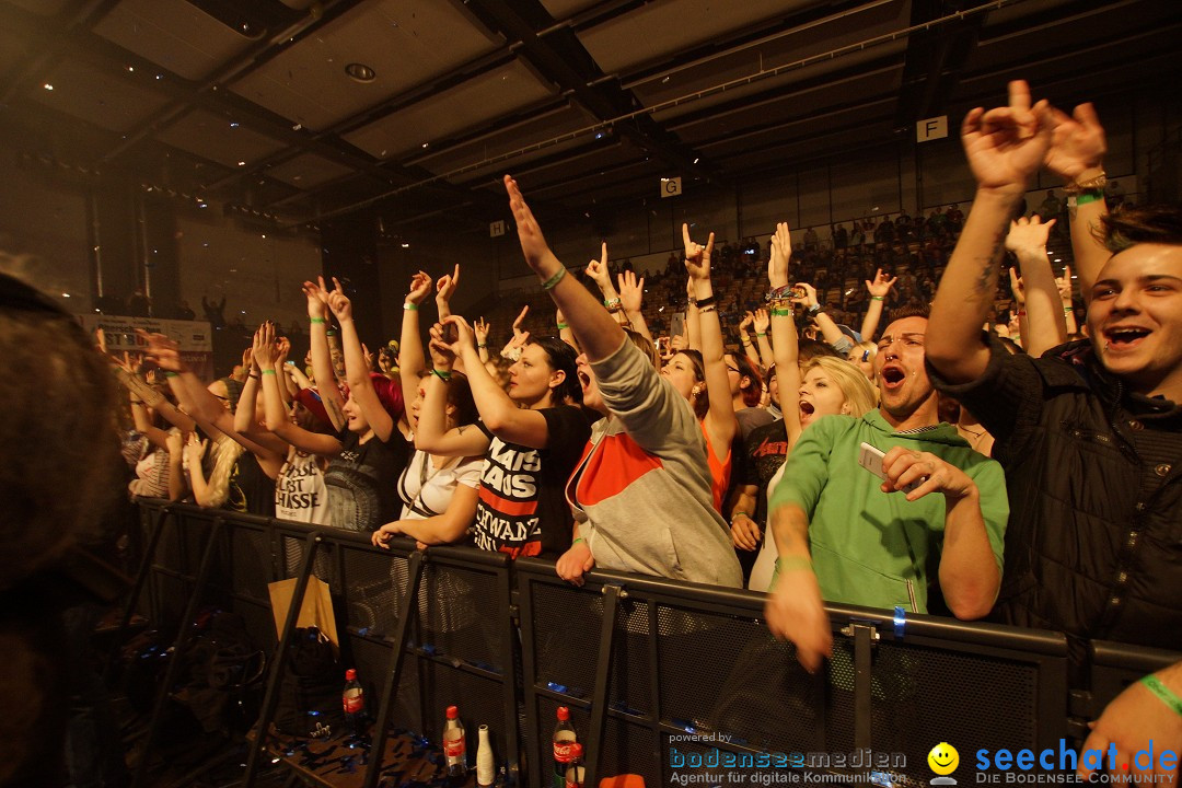 Jennifer Rostock - Oberschwaben: Ravensburg am Bodensee, 01.02.2014