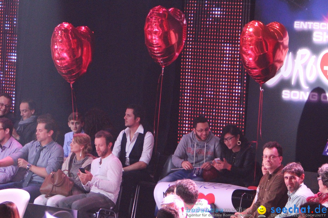 Eurovision Song Contest Entscheidung: Kreuzlingen Bodensee, 01.02.2014