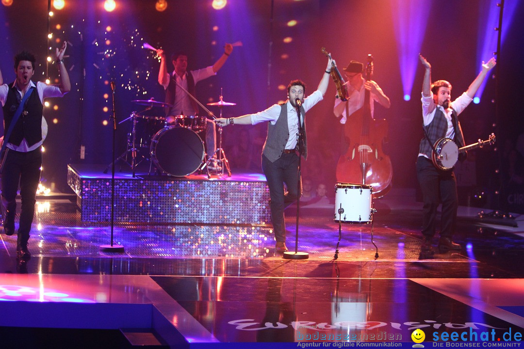 Eurovision Song Contest Entscheidung: Kreuzlingen Bodensee, 01.02.2014
