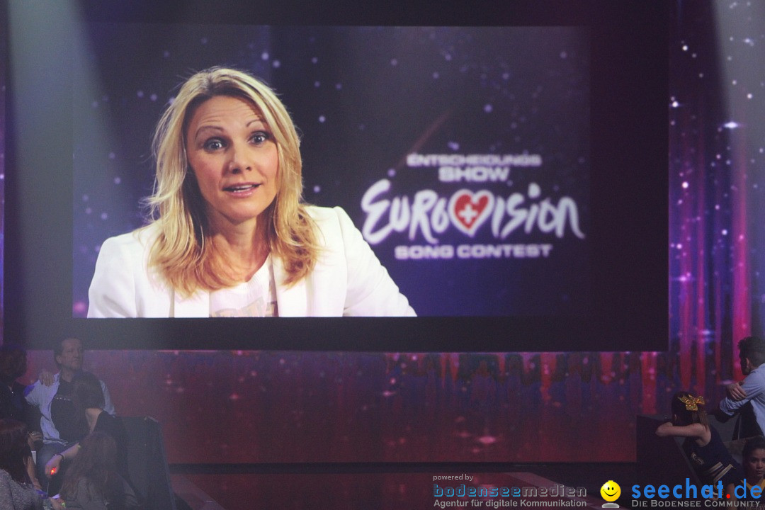 Eurovision Song Contest Entscheidung: Kreuzlingen Bodensee, 01.02.2014