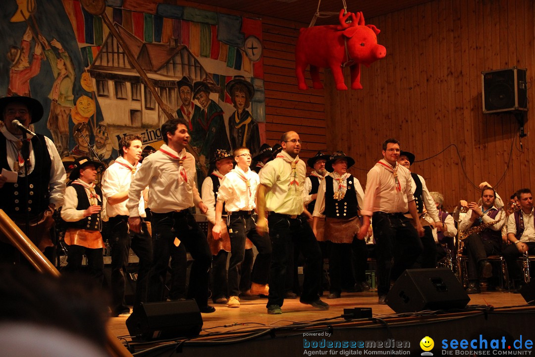 Narrentreffen - Narrentage in Orsingen-Nenzingen am Bodensee, 15.02.2014