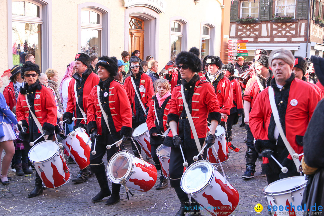 Narrensprung - Narrenbaumsetzen: Meersburg am Bodensee, 23.02.2014