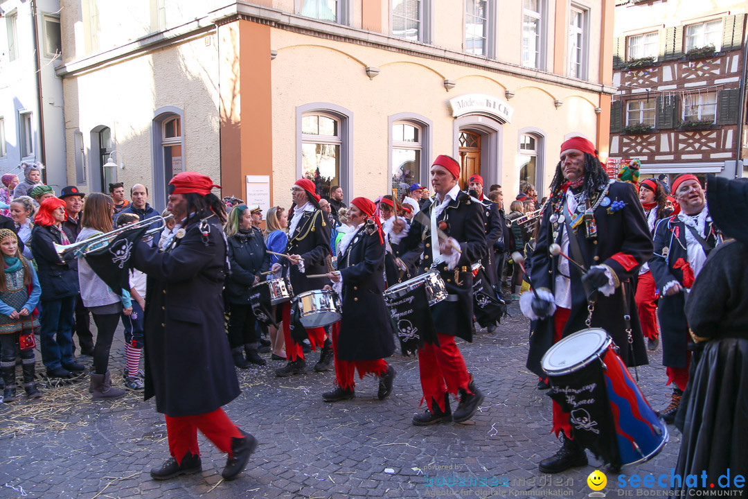 Narrensprung - Narrenbaumsetzen: Meersburg am Bodensee, 23.02.2014