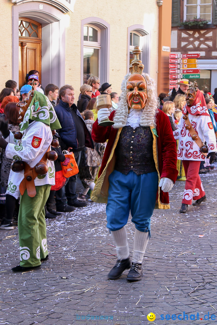 Narrensprung - Narrenbaumsetzen: Meersburg am Bodensee, 23.02.2014