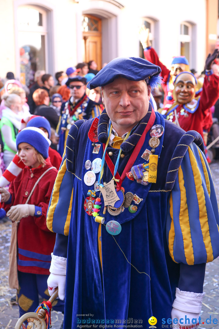 Narrensprung - Narrenbaumsetzen: Meersburg am Bodensee, 23.02.2014