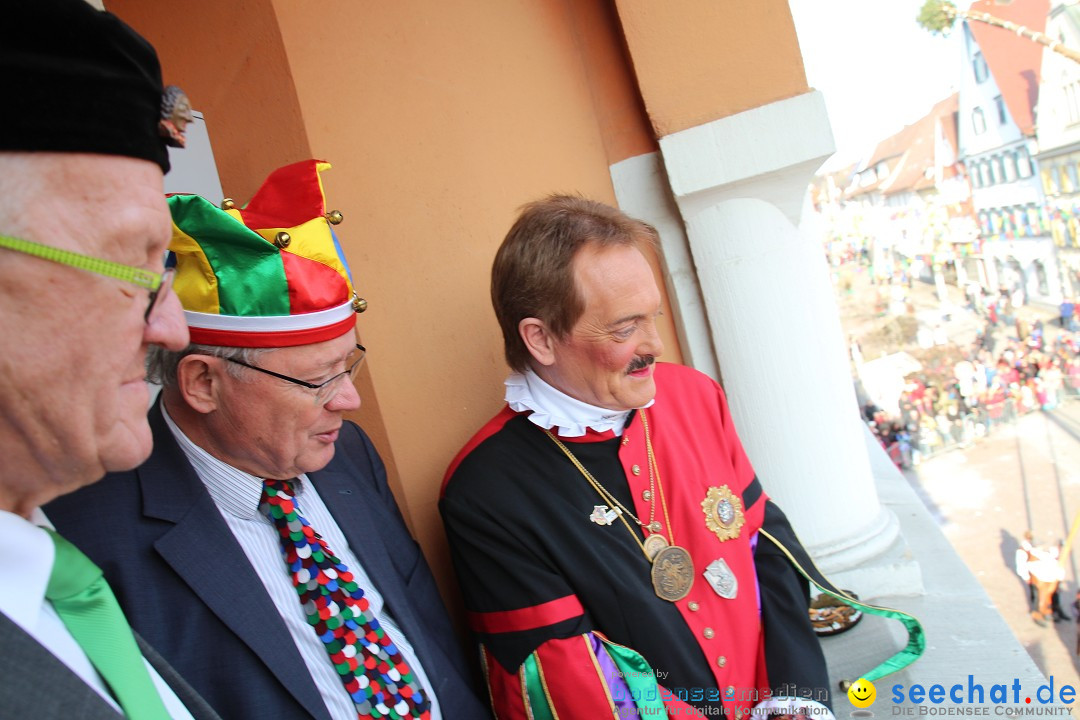 Narrenbaumstellen, Winfried Kretschmann: Stockach am Bodensee, 27.02.2014