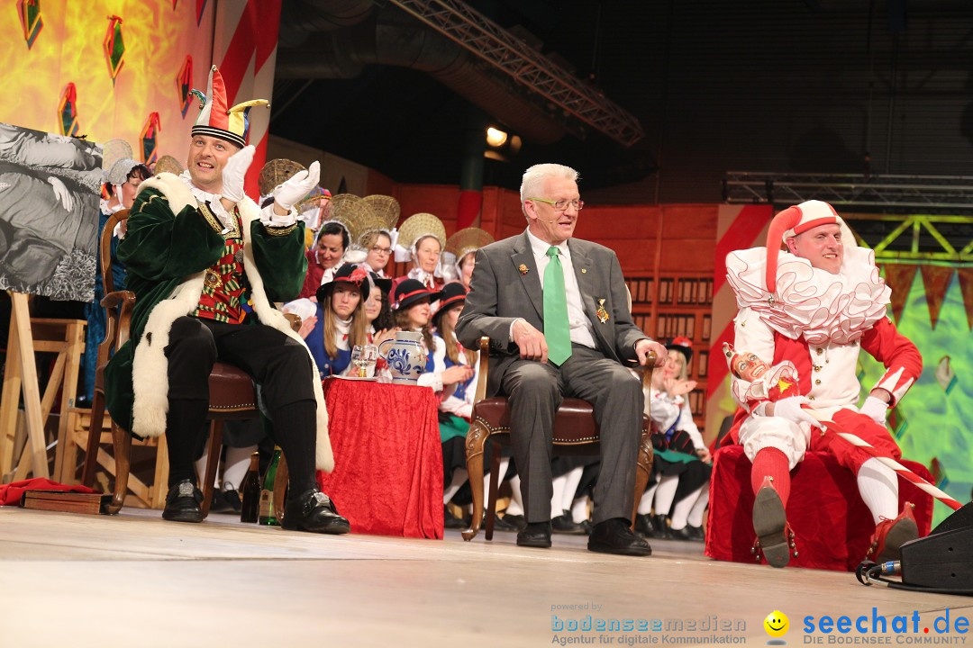 Narrengericht - Winfried Kretschmann: Stockach am Bodensee - seechat, 27.02