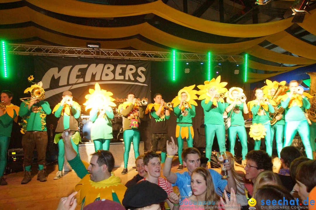 Weiberball - Fasnet in Wetzisreute bei Ravensburg am Bodensee, 27.02.2014