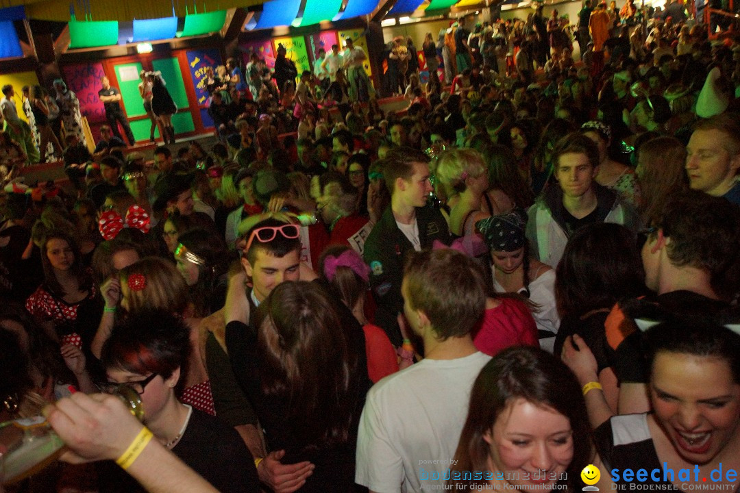 Weiberball - Fasnet in Wetzisreute bei Ravensburg am Bodensee, 27.02.2014