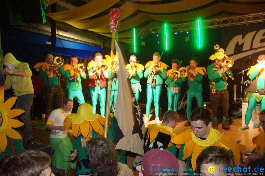 Weiberball - Fasnet in Wetzisreute bei Ravensburg am Bodensee, 27.02.2014