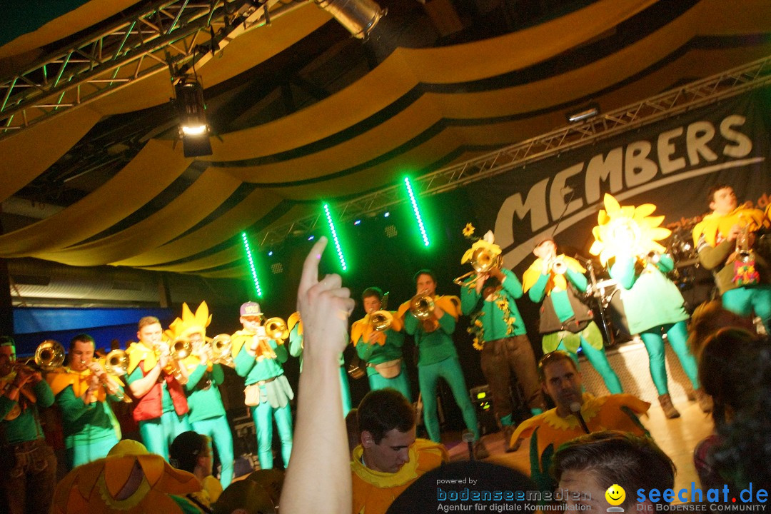 Weiberball - Fasnet in Wetzisreute bei Ravensburg am Bodensee, 27.02.2014