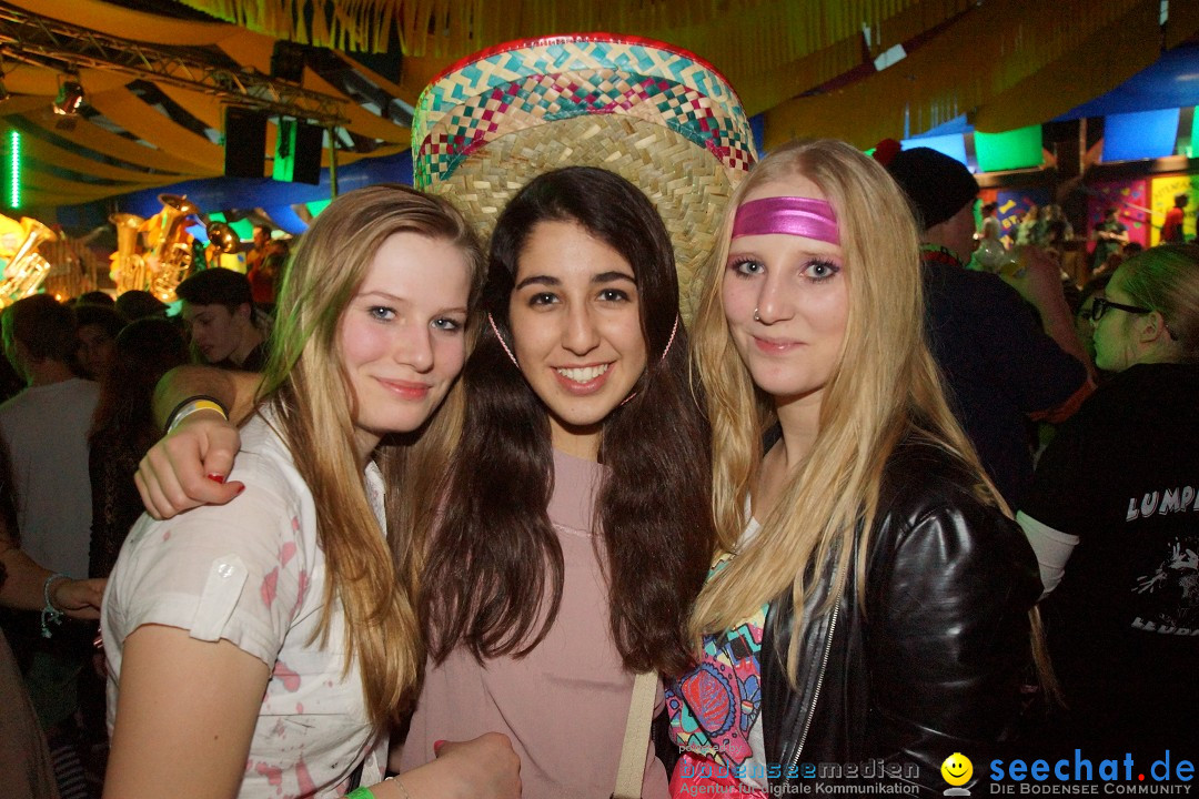 Weiberball - Fasnet in Wetzisreute bei Ravensburg am Bodensee, 27.02.2014