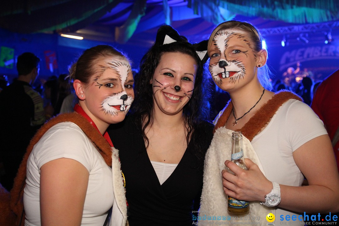 Weiberball - Fasnet in Wetzisreute bei Ravensburg am Bodensee, 27.02.2014