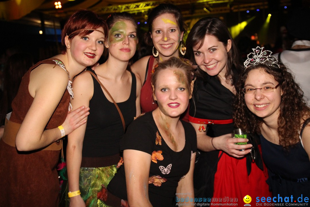 Weiberball - Fasnet in Wetzisreute bei Ravensburg am Bodensee, 27.02.2014