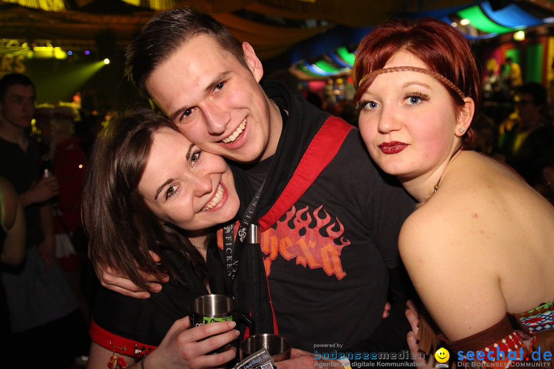 Weiberball - Fasnet in Wetzisreute bei Ravensburg am Bodensee, 27.02.2014