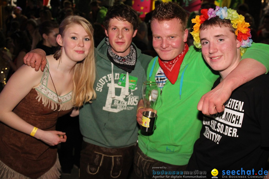 Weiberball - Fasnet in Wetzisreute bei Ravensburg am Bodensee, 27.02.2014