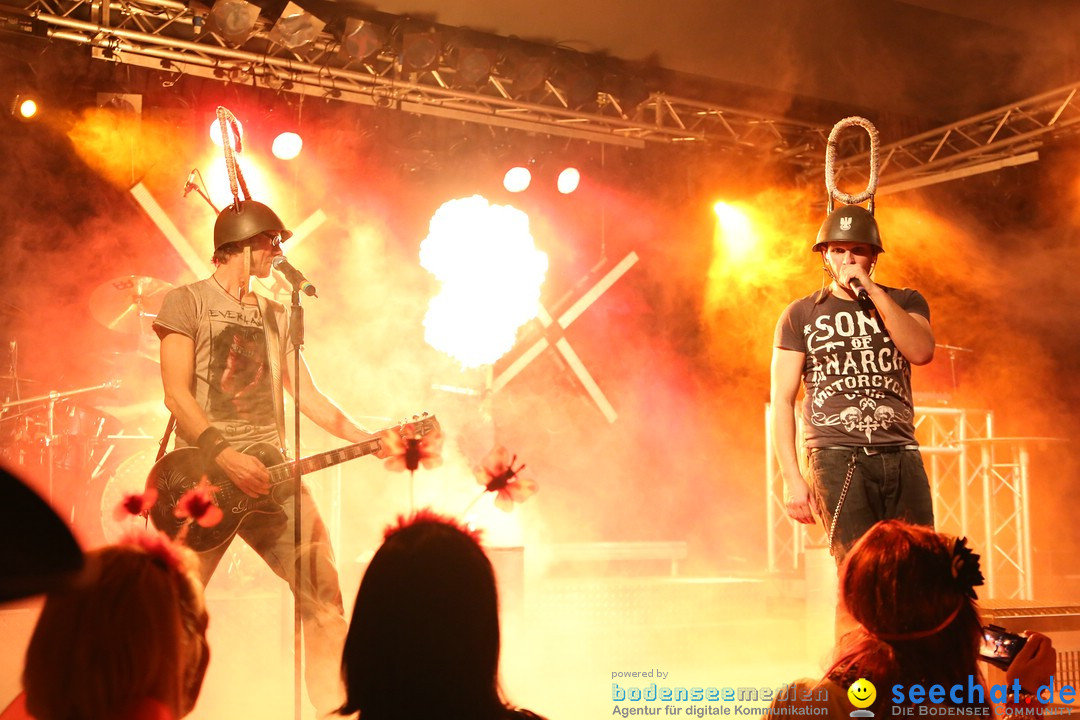 Stierball mit Heaven: Wahlwies am Bodensee mit seechat, 28.02.2014
