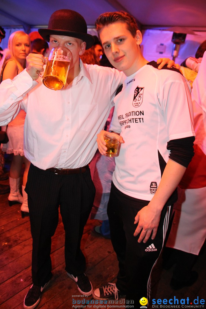 Stierball mit Heaven: Wahlwies am Bodensee mit seechat, 28.02.2014