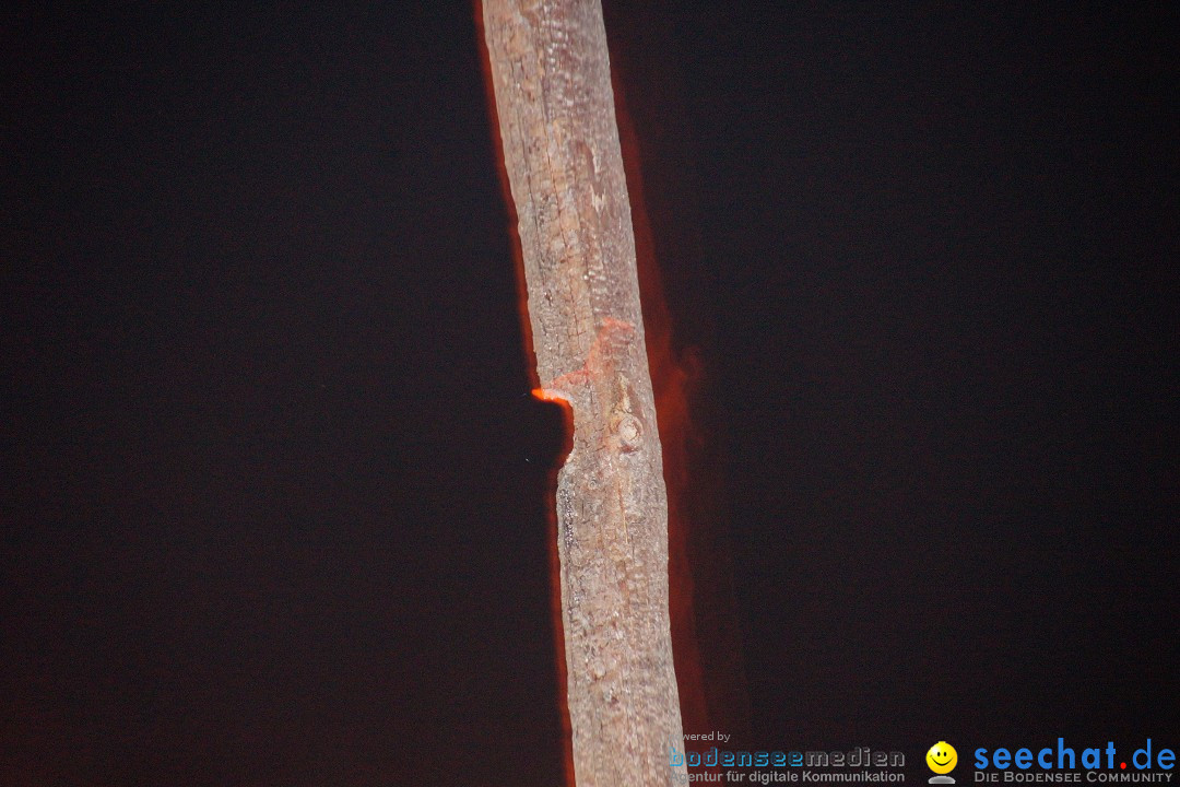 Funkenfeuer Fasnet - Ursaul bei Stockach am Bodensee, 09.03.2014
