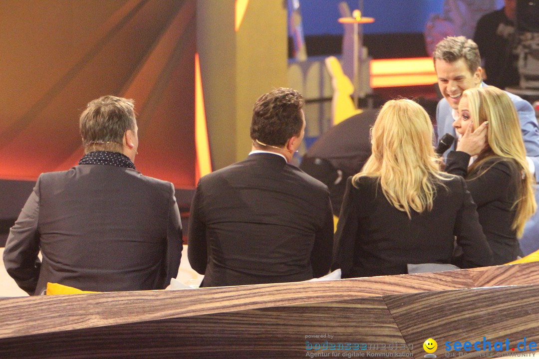 Wetten, dass..? ZDF TV-Show mit Markus Lanz: Offenburg, 05.04.2014