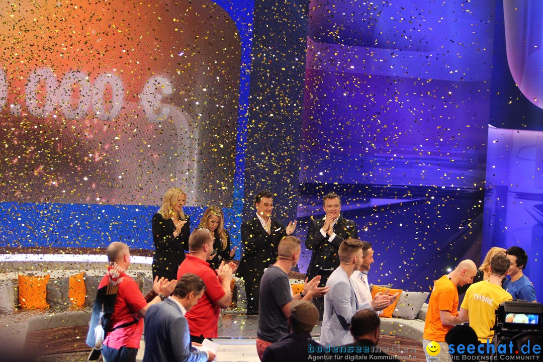 Wetten, dass..? ZDF TV-Show mit Markus Lanz: Offenburg, 05.04.2014