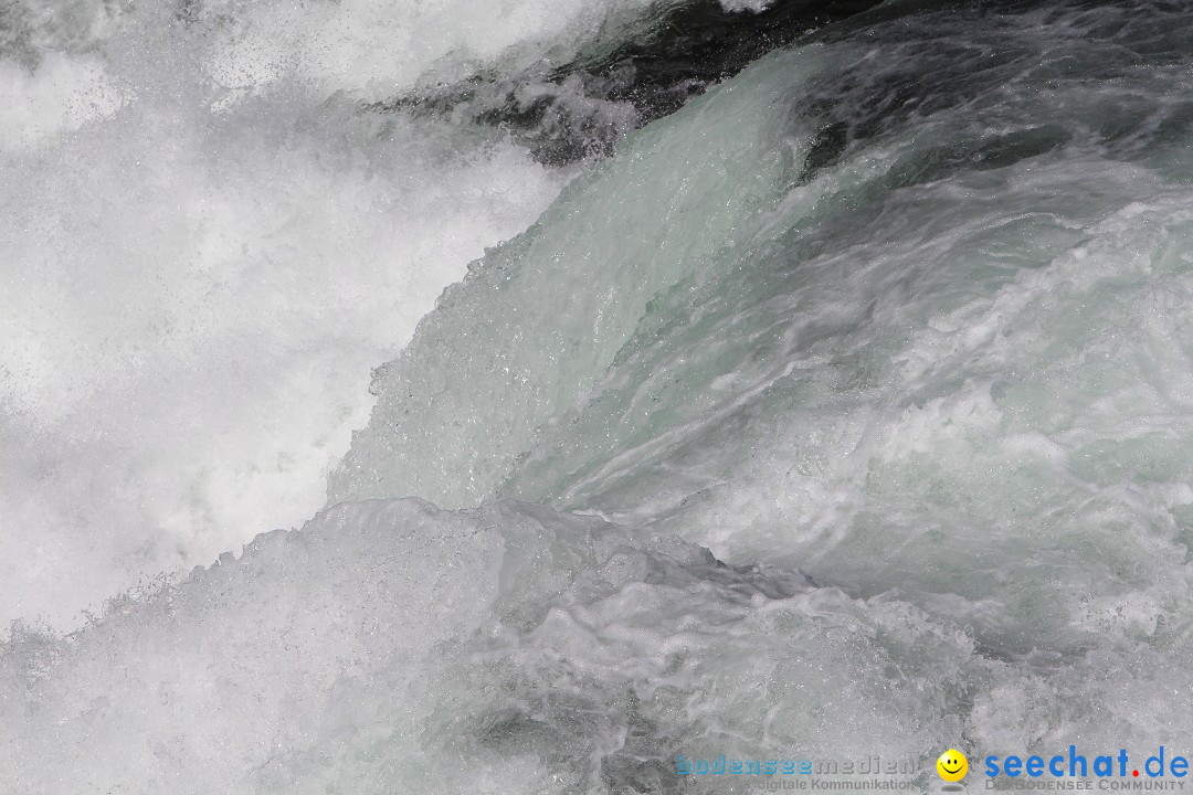 Rheinfall: Neuhausen - Schweiz: Schaffhausen am Bodensee, 09.04.2014
