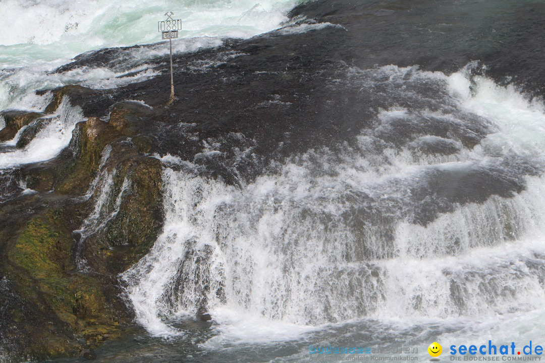 Rheinfall: Neuhausen - Schweiz: Schaffhausen am Bodensee, 09.04.2014