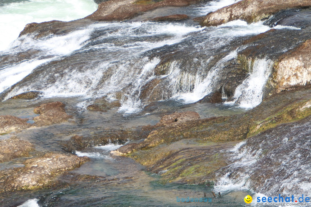 Rheinfall: Neuhausen - Schweiz: Schaffhausen am Bodensee, 09.04.2014